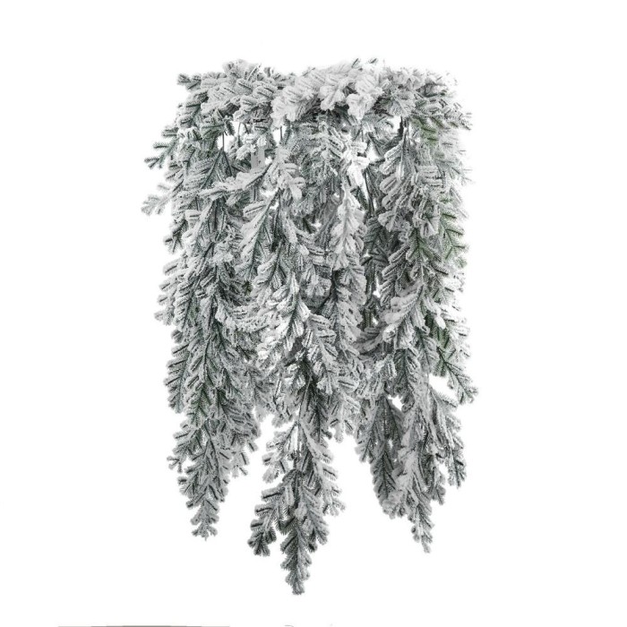 LAMPADARIO DI PINO INNEVATO CM